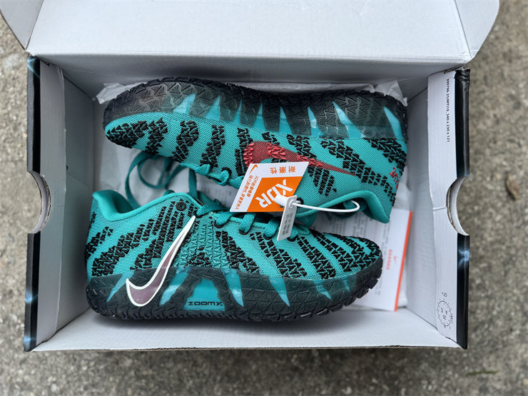 Nike Ja 3 - Design-Inspired "Turbo Green" Custom Tribute - JA3-TBG-007