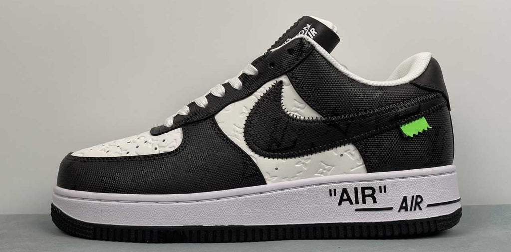 Air Force 1 Low – Design-Inspired “Virgil's: Off‑White" Pack - Grey / Yellow / White / Blue Custom Tribute Build AF1-002