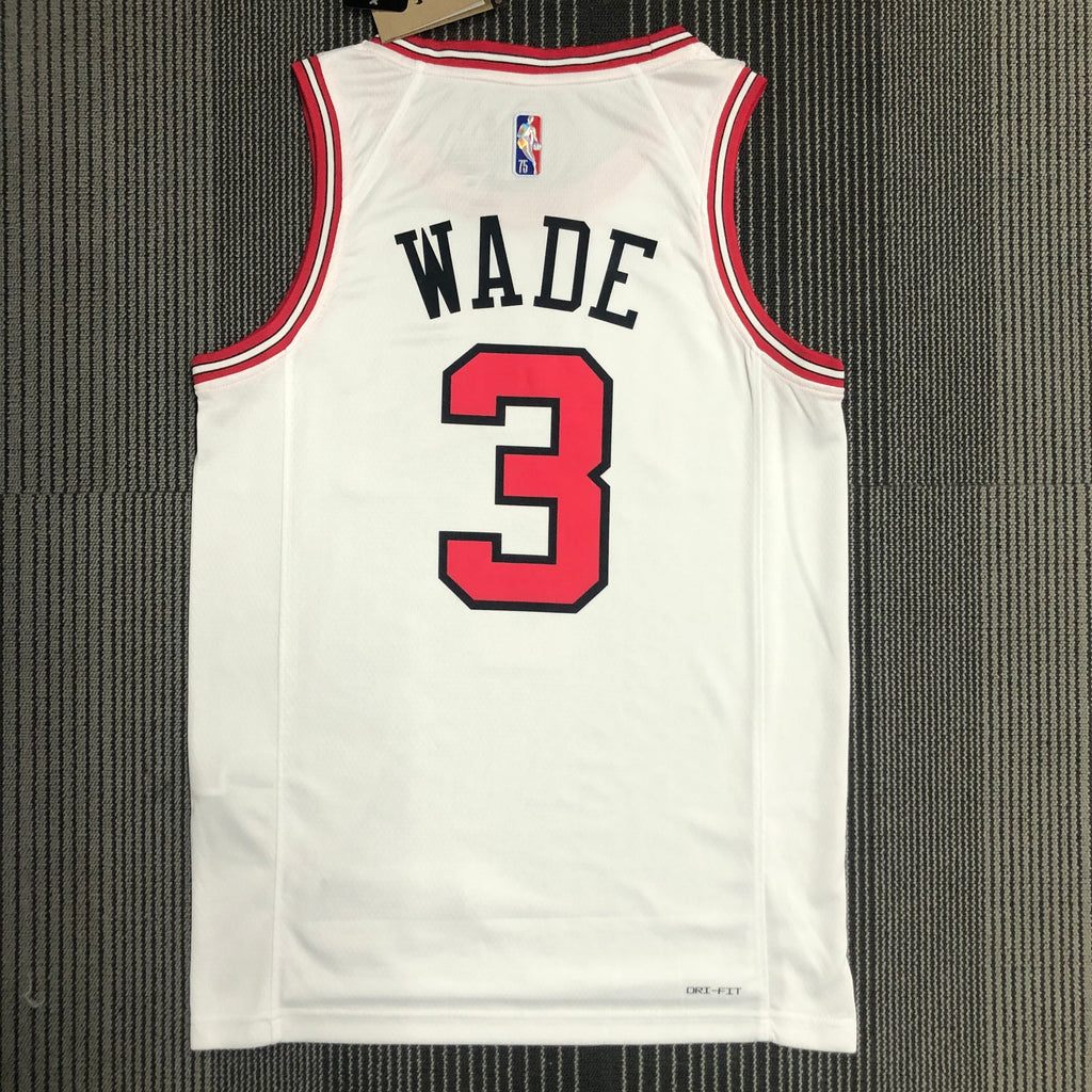 Chicago Bulls — Dwyane Wade #3 Association Edition Jersey (White)