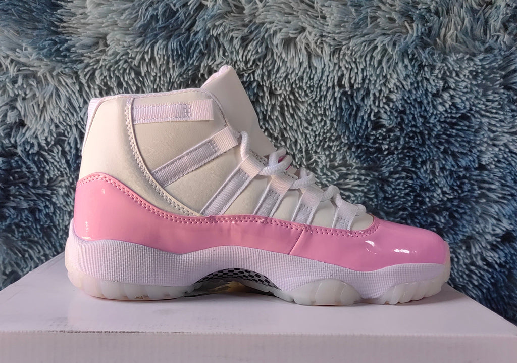 Jordan 11 – Design‑Inspired "Pretty In Pink Patents" Custom Fantasy Build AJ11‑PNKPTNT‑1128