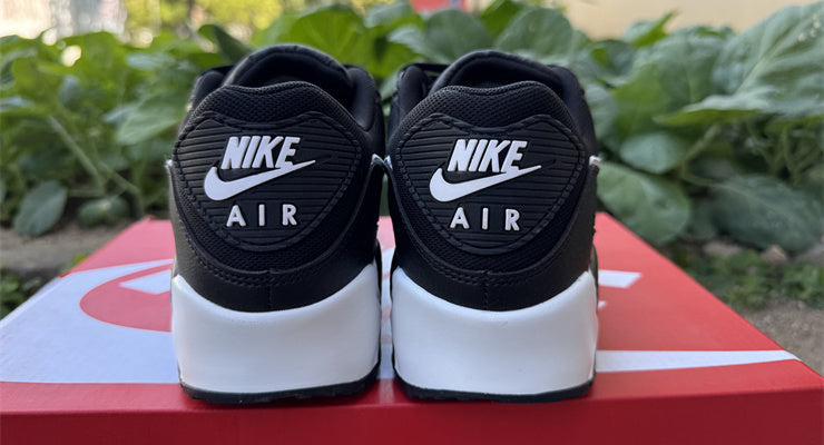 Air Max 90 Design-Inspired - "Black White" "Black/White" Custom Tribute - AM90-BLKWTE-006