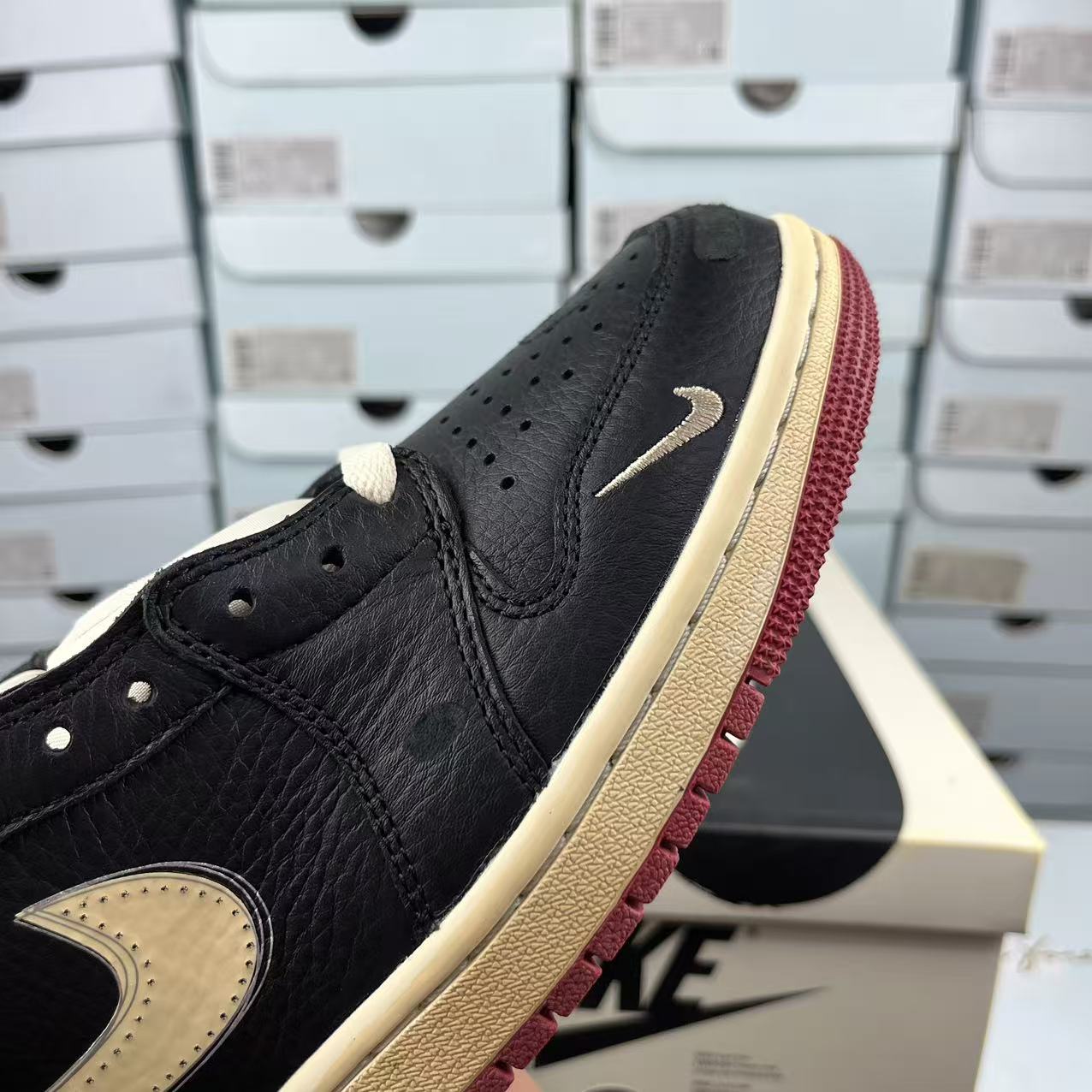 Jordan 1 Low Design‑Inspired - Nigel Sylvester “Better With Time” - Tributes - AJ1‑BWT‑NS-046