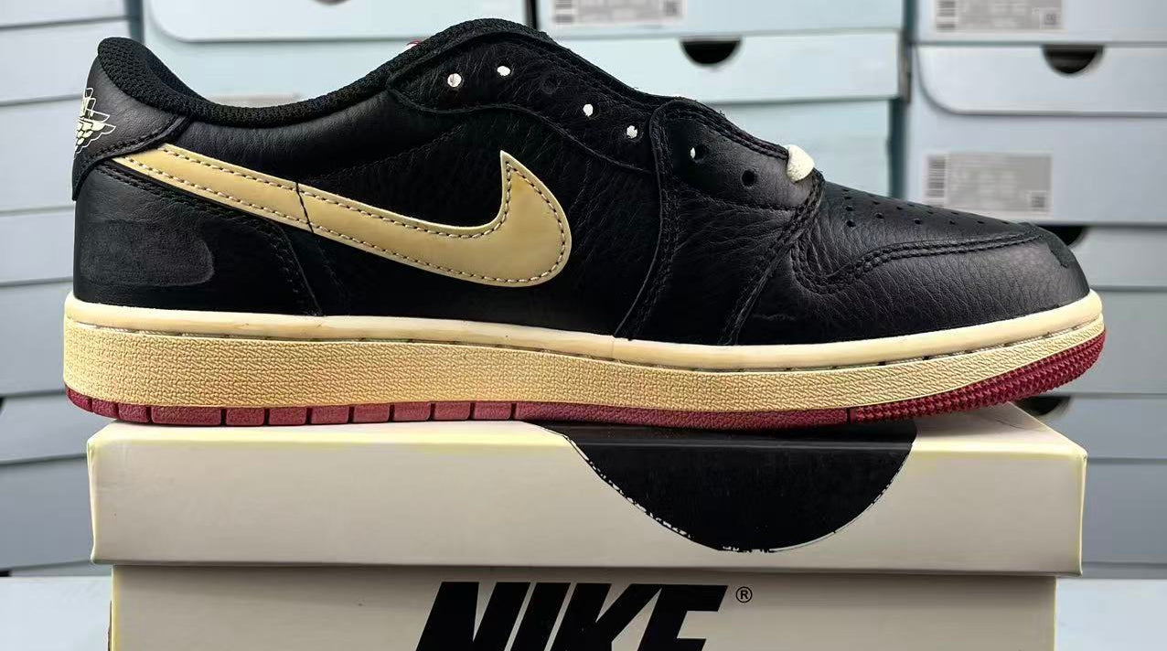 Jordan 1 Low Design‑Inspired - Nigel Sylvester “Better With Time” - Tributes - AJ1‑BWT‑NS-046
