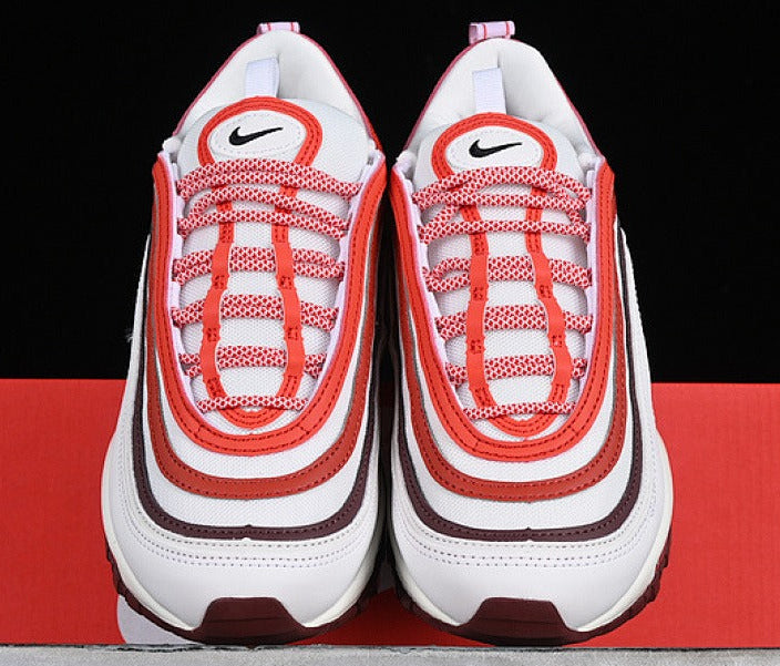 Nike Air Max 97 – Design-Inspired "Crimson Pulse" Custom Tribute SRR-MODELAIRMAX97
