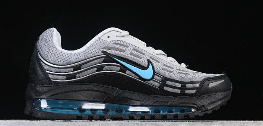 Air Max TI 2.5 – Design‑Inspired  "Wolf Grey and Black" - Custom Tributes