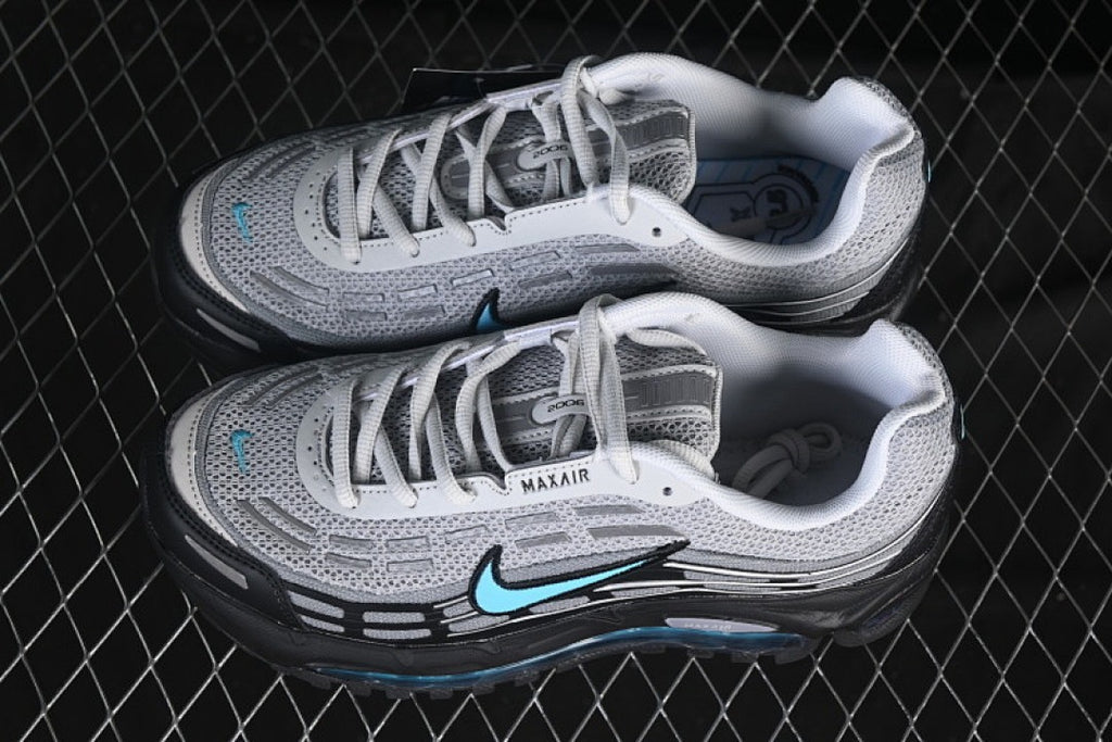 Air Max TI 2.5 – Design‑Inspired  "Wolf Grey and Black" - Custom Tributes