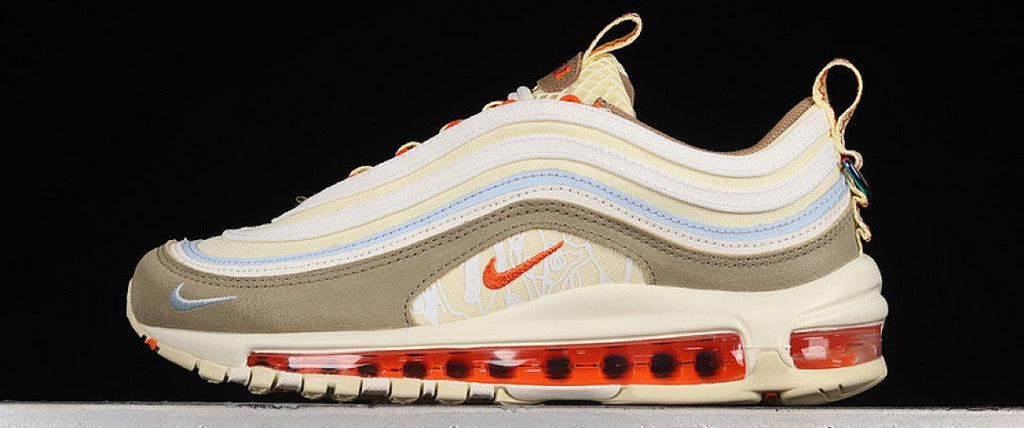 Nike Air Max 97 Design-Inspired — "Cream Khaki" Custom Tribute AM97-CRKHK-048