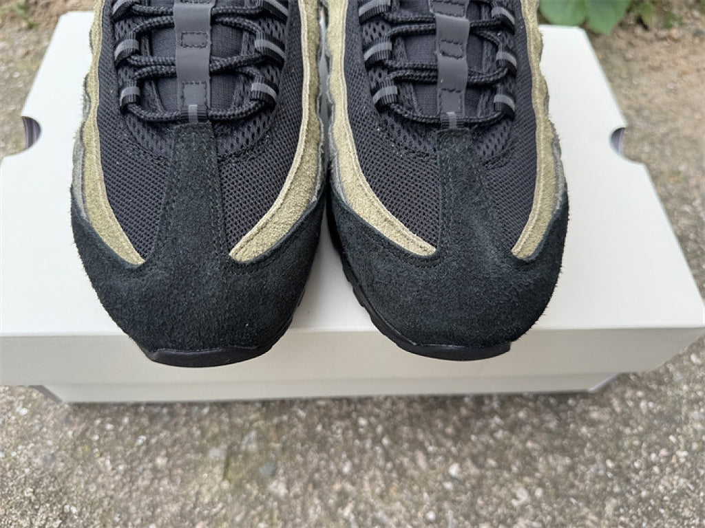 Nike Air Max 95 – Design-Inspired "Undefeated Black Olive" Custom Tribute Build AM95-UNDFTD-013