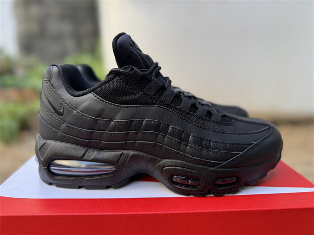 Nike Air Max 95 – Design-Inspired "Triple Black" Custom Tribute Build AM95-TRPBLK-004