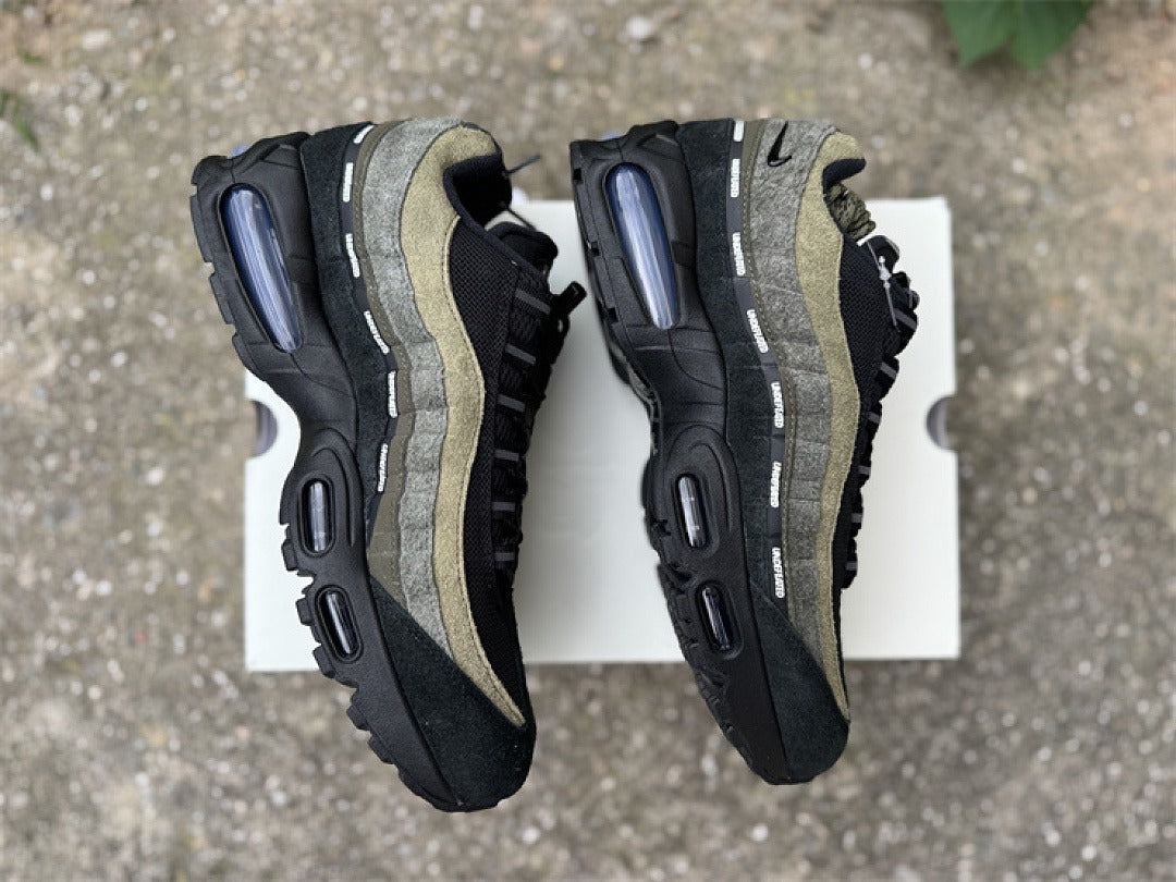 Nike Air Max 95 – Design-Inspired "Undefeated Black Olive" Custom Tribute Build AM95-UNDFTD-013