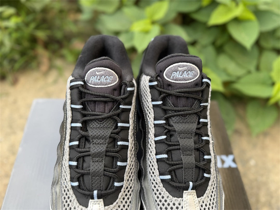 Nike Air Max 95 – Design-Inspired "Palace Black Silver" Custom Tribute Build AM95-PALACE-003