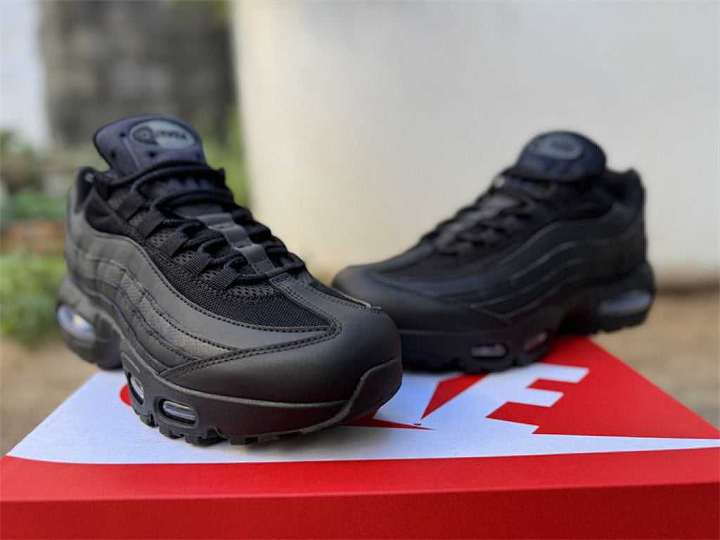 Nike Air Max 95 – Design-Inspired "Triple Black" Custom Tribute Build AM95-TRPBLK-004
