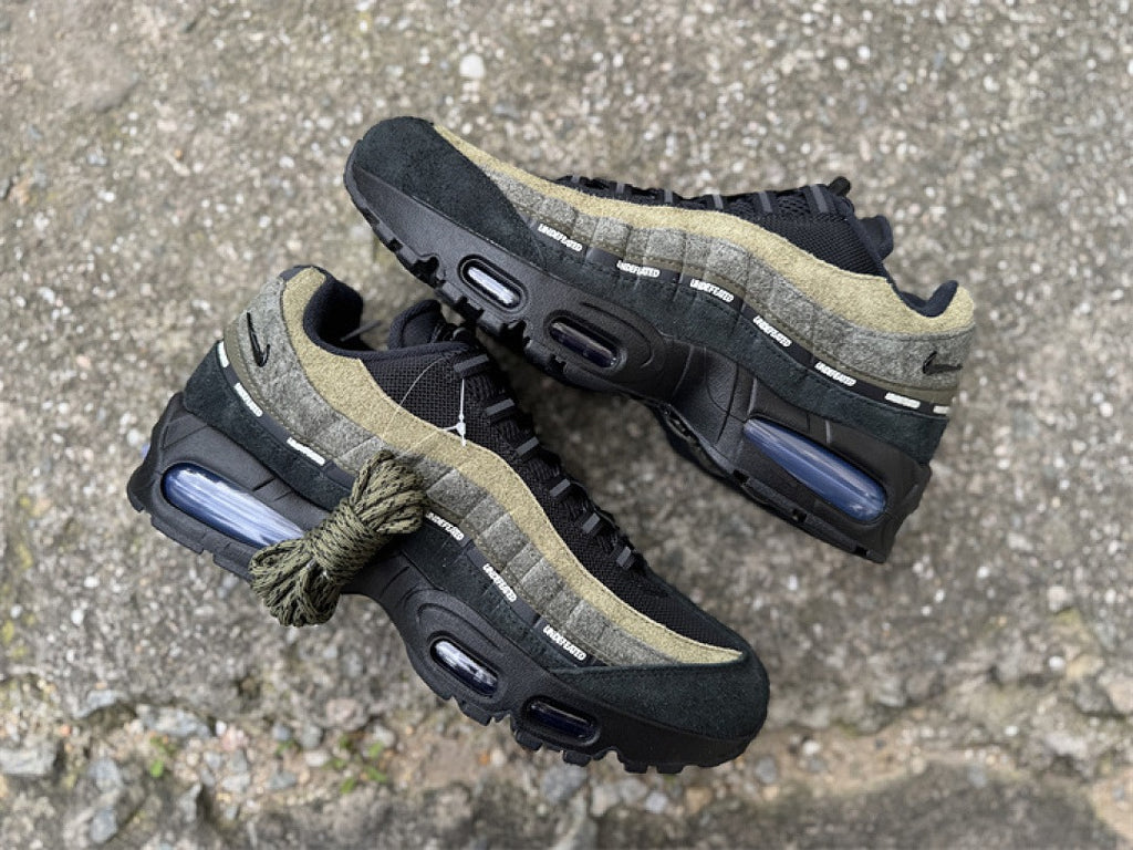 Nike Air Max 95 – Design-Inspired "Undefeated Black Olive" Custom Tribute Build AM95-UNDFTD-013