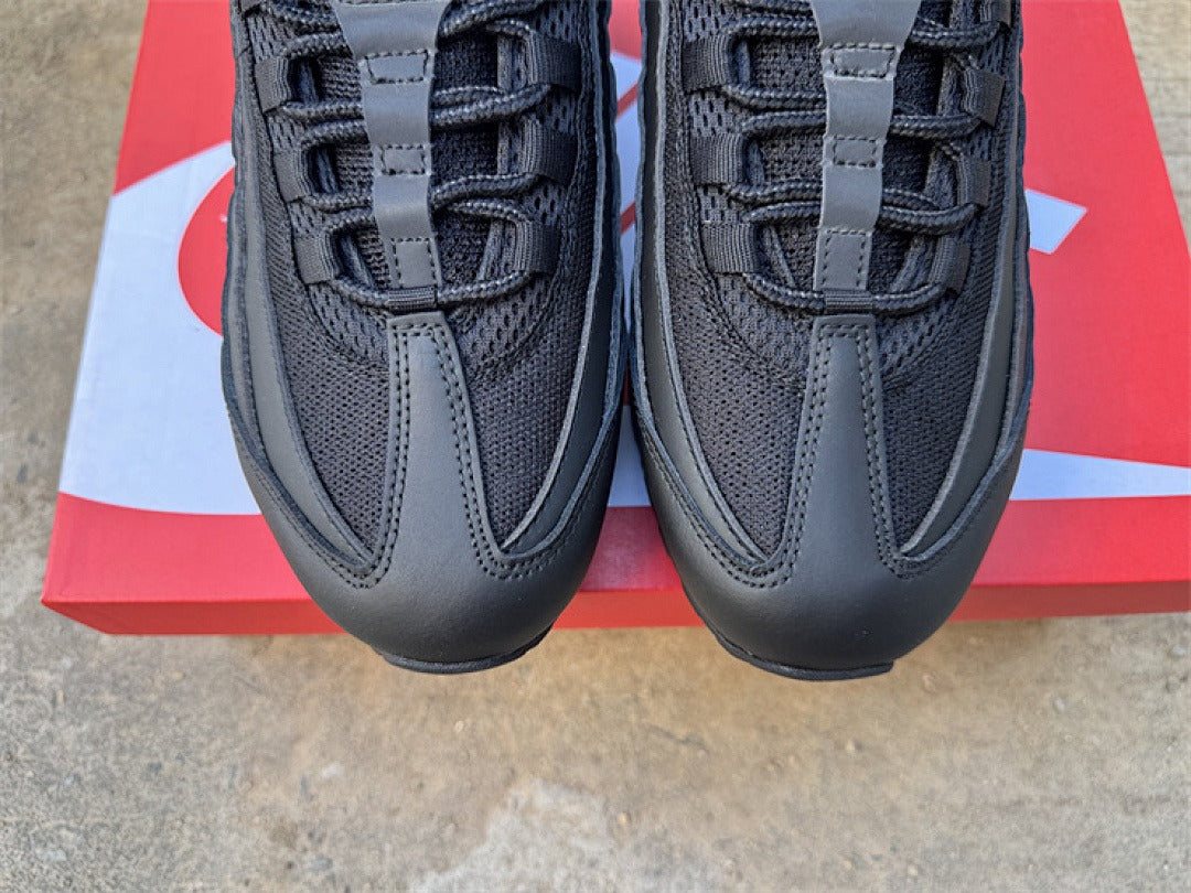 Nike Air Max 95 – Design-Inspired "Triple Black" Custom Tribute Build AM95-TRPBLK-004