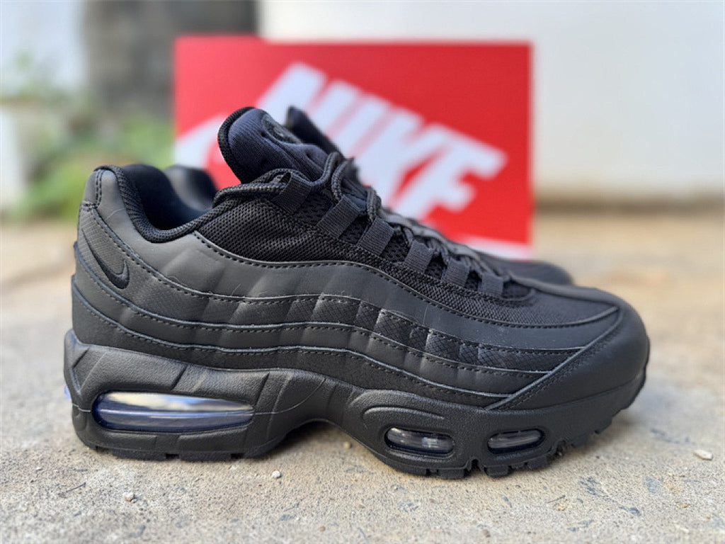 Nike Air Max 95 – Design-Inspired "Triple Black" Custom Tribute Build AM95-TRPBLK-004