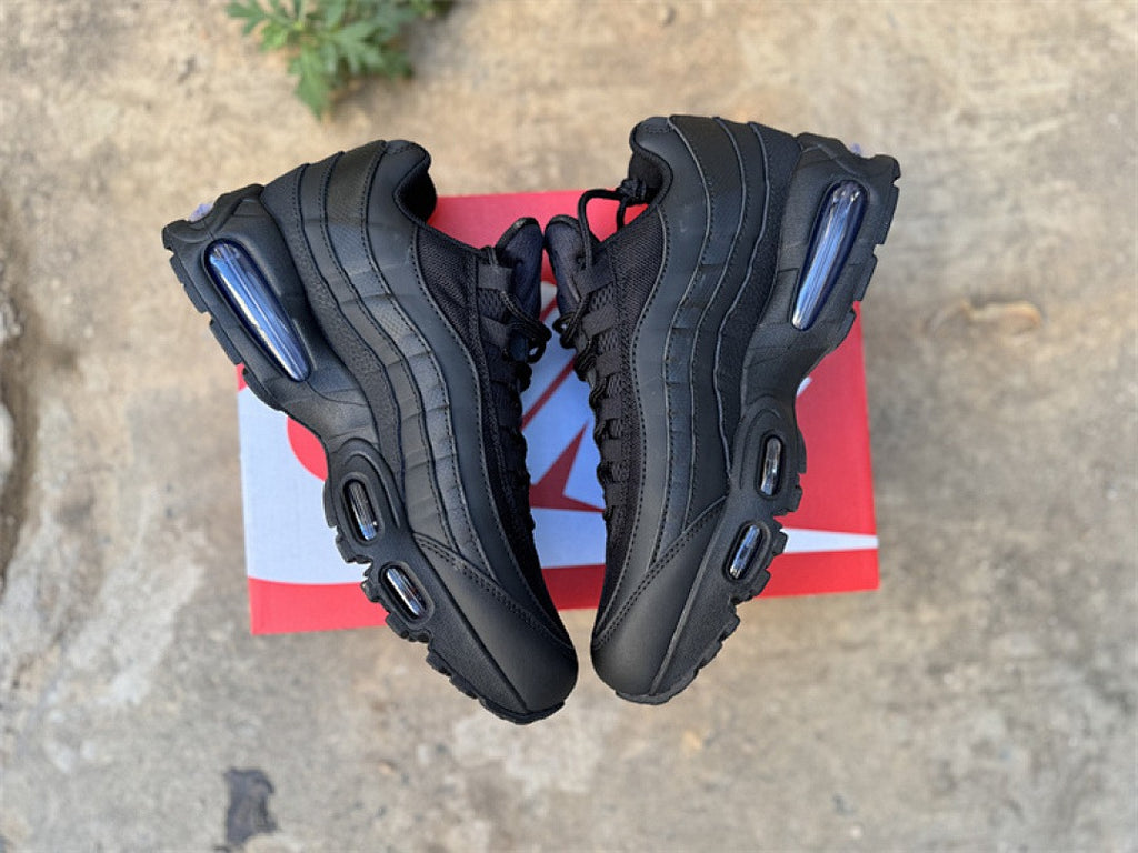 Nike Air Max 95 – Design-Inspired "Triple Black" Custom Tribute Build AM95-TRPBLK-004