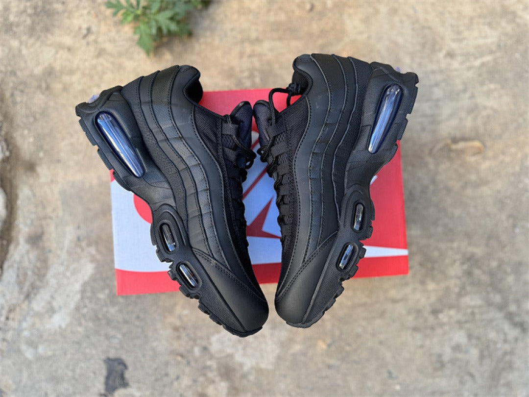 Nike Air Max 95 – Design-Inspired "Triple Black" Custom Tribute Build AM95-TRPBLK-004