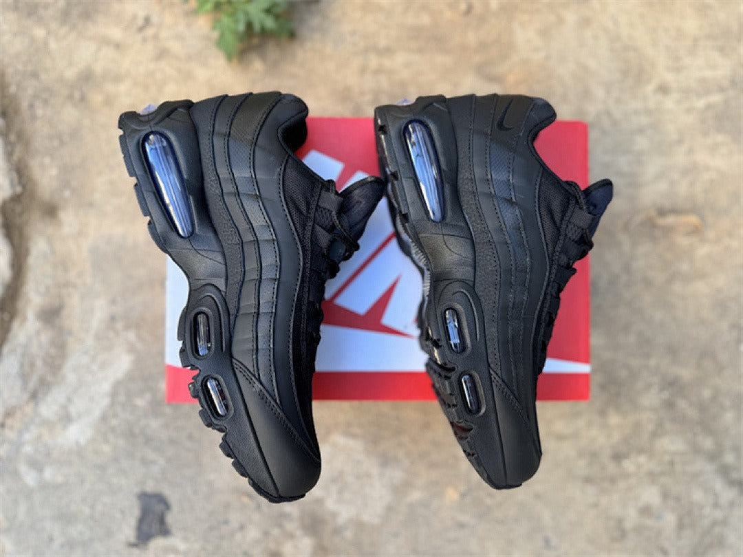 Nike Air Max 95 – Design-Inspired "Triple Black" Custom Tribute Build AM95-TRPBLK-004