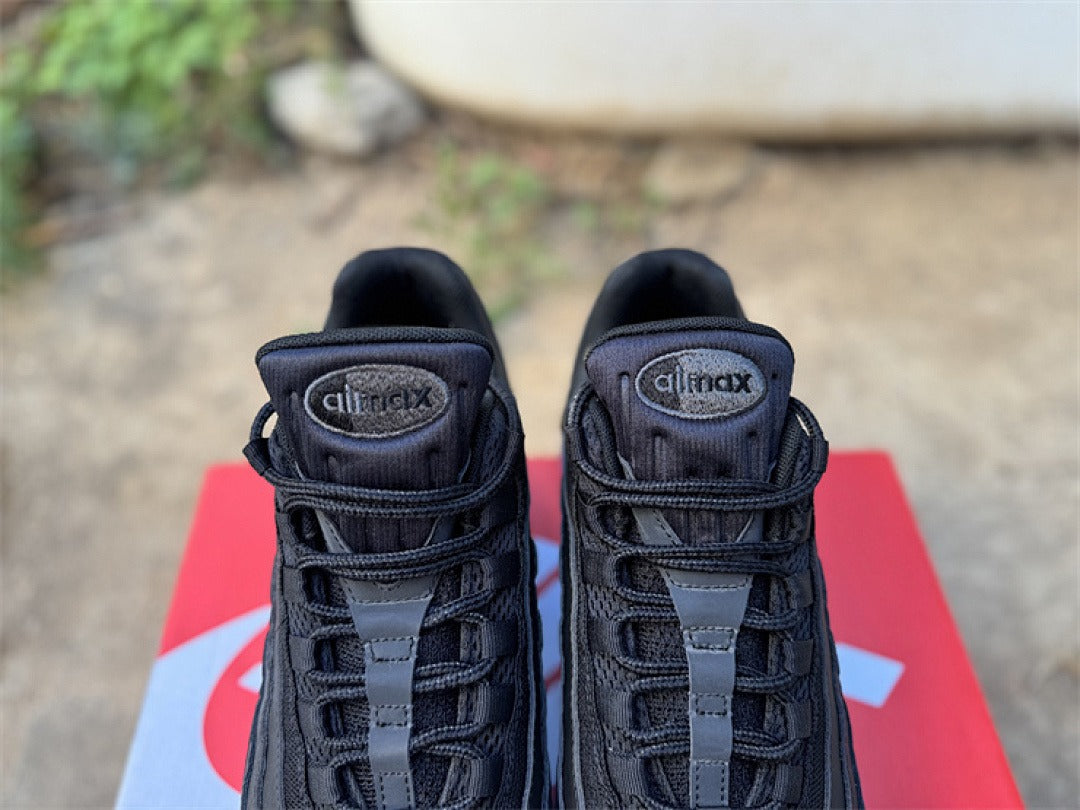 Nike Air Max 95 – Design-Inspired "Triple Black" Custom Tribute Build AM95-TRPBLK-004