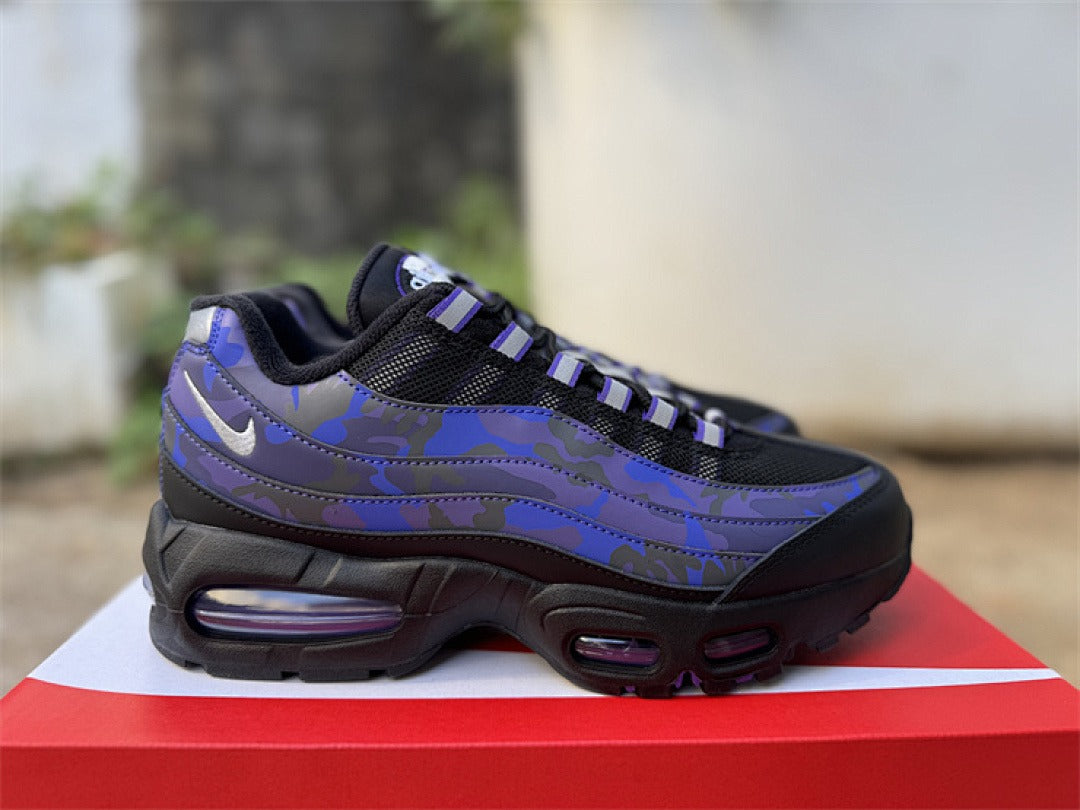 Nike Air Max 95 – Design-Inspired "Black Purple Camo" Custom Tribute Build AM95-PRPCAMO-008
