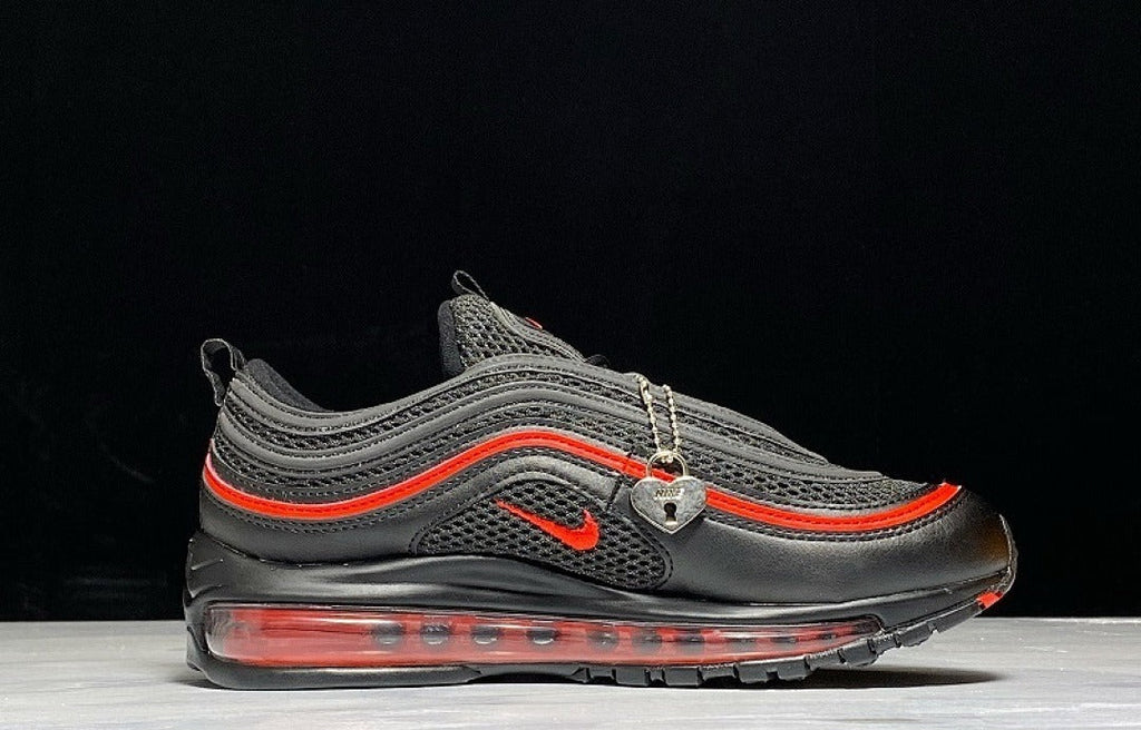 Nike Air Max 97 – Design-Inspired "Black Flame" Custom Tribute AM97-BLKFLM-008