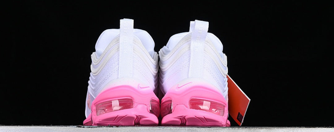 Nike Air Max 97 Design-Inspired — "White Laser Pink" Custom Tribute AM97-WHTPNK-046