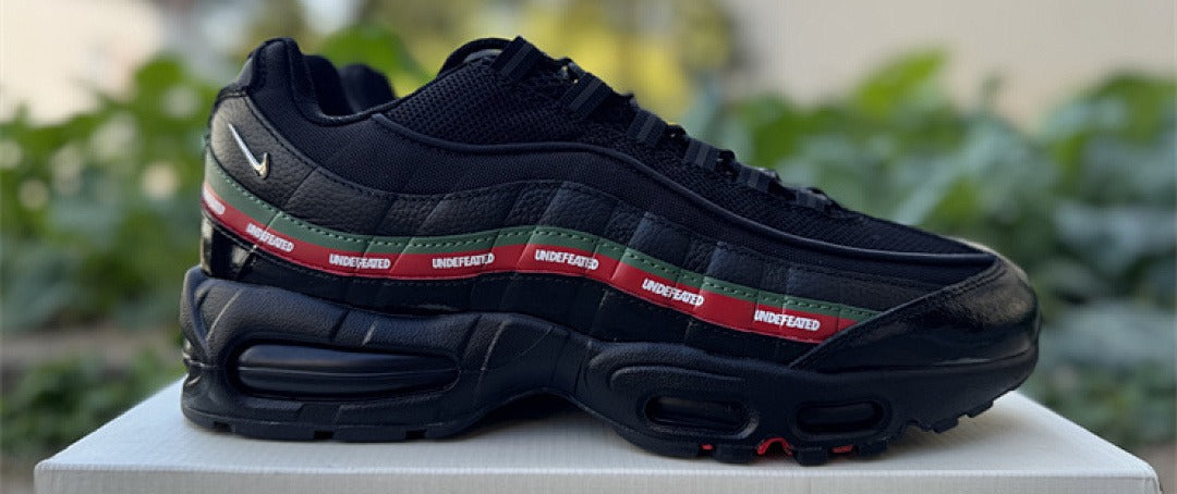 Nike Air Max 95 – Design-Inspired "Undefeated Black Green Red" Custom Tribute Build AM95-UNDFTD-011
