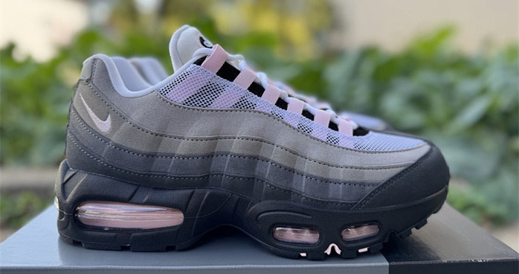 Nike Air Max 95 – Design-Inspired "Grey Pink" Custom Tribute Build AM95-GRYPNK-005