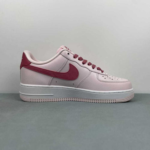 AF1-039 Love Letter Blush Burgundy – lateral profile clean studio shot showing full colorway and silhouette