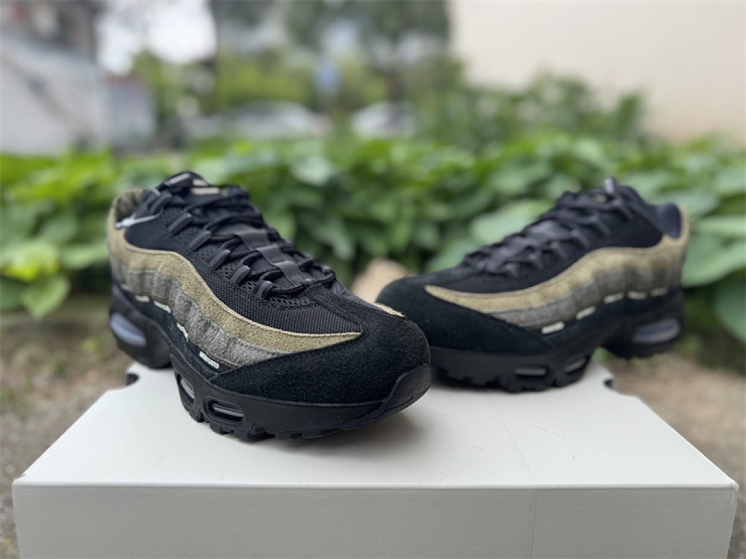 Nike Air Max 95 – Design-Inspired "Undefeated Black Olive" Custom Tribute Build AM95-UNDFTD-013