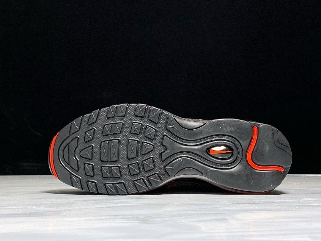 Nike Air Max 97 – Design-Inspired "Black Flame" Custom Tribute AM97-BLKFLM-008