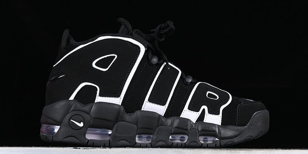 Air Max Uptempo - Design‑Inspired "Black and White" Tributes AMUPTEM-BLKWHT