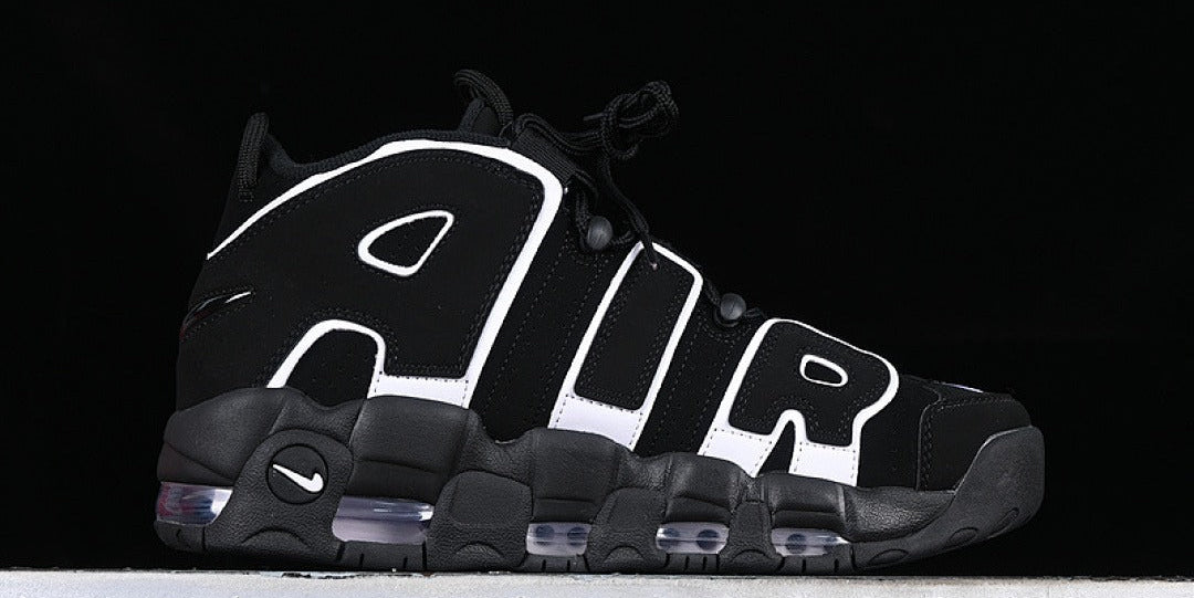 Air Max Uptempo - Design‑Inspired "Black and White" Tributes AMUPTEM-BLKWHT