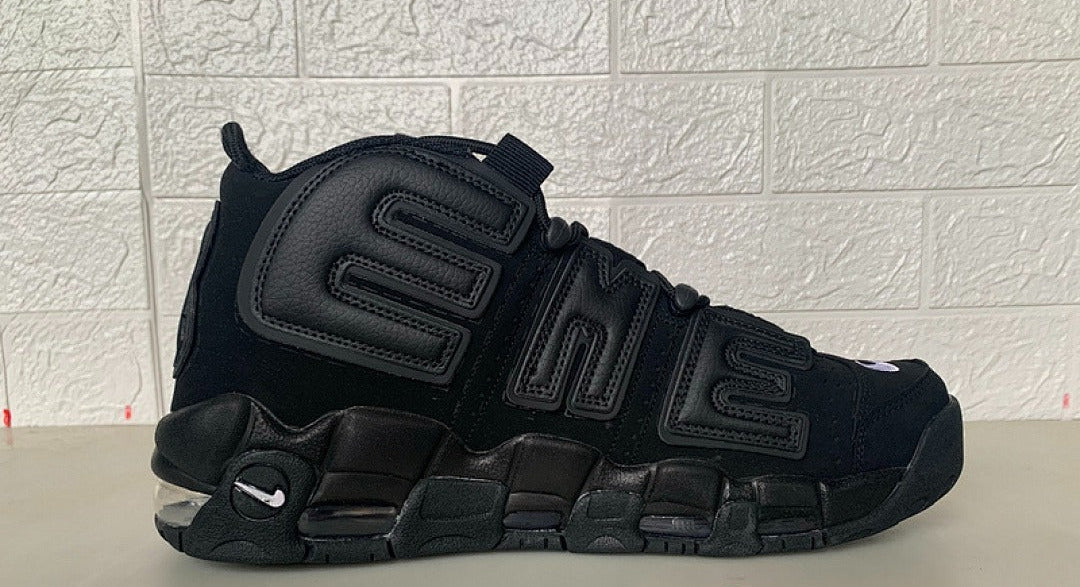 Air Max Uptempo — Design‑Inspired "SUPREME" Black Tributes AMUPTEM-SUPBLK