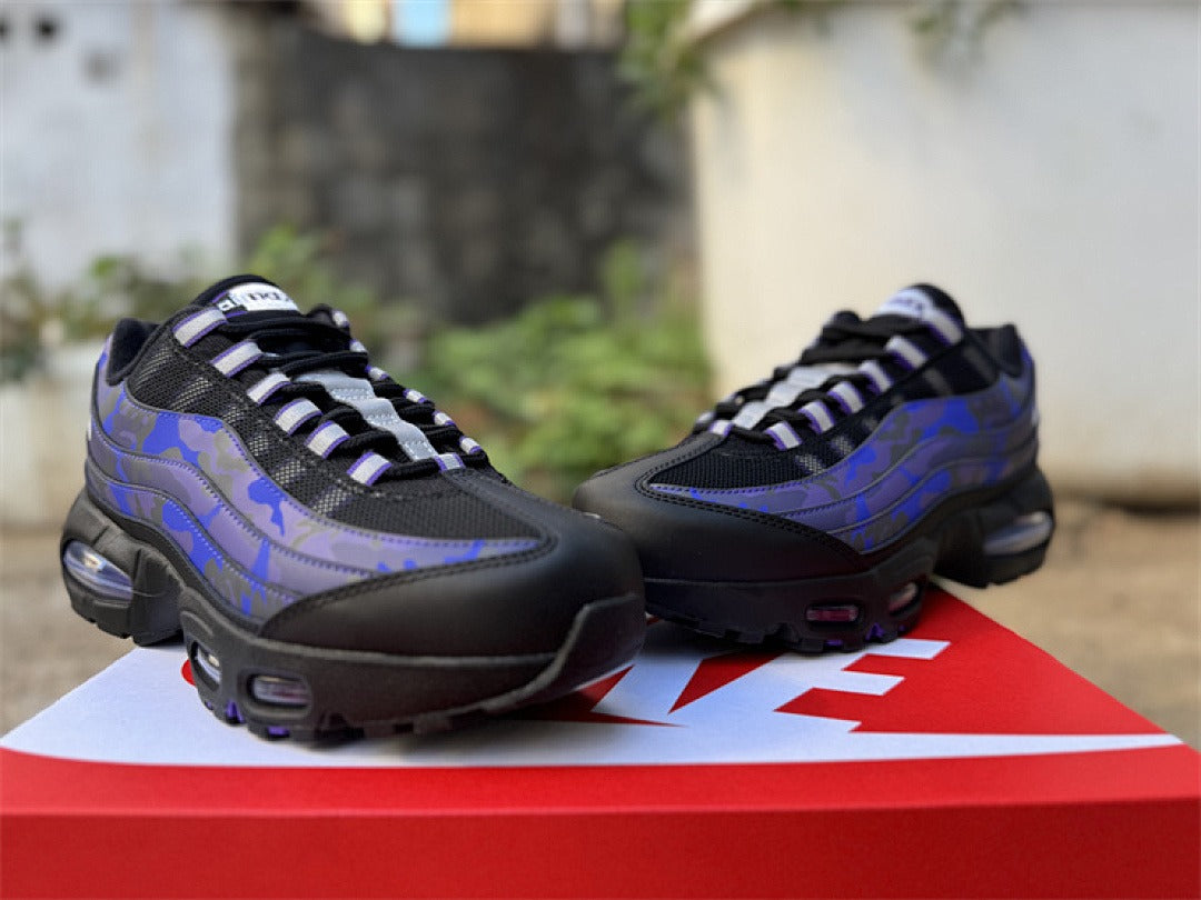 Nike Air Max 95 – Design-Inspired "Black Purple Camo" Custom Tribute Build AM95-PRPCAMO-008