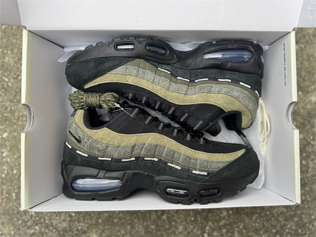 Nike Air Max 95 – Design-Inspired "Undefeated Black Olive" Custom Tribute Build AM95-UNDFTD-013