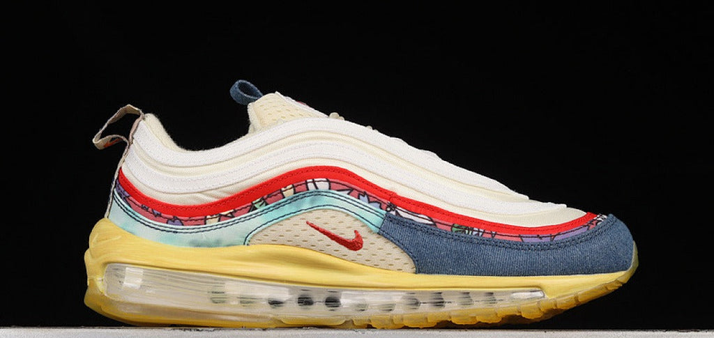 Nike Air Max 97 Design-Inspired — "Coconut Milk Fossil" Custom Tribute AM97-CCMLK-043