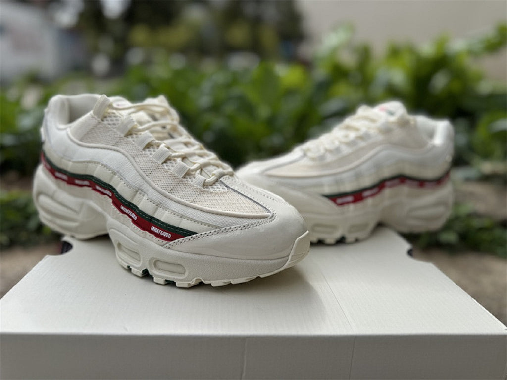 Nike Air Max 95 – Design-Inspired "Undefeated White Sail" Custom Tribute Build AM95-UNDFTD-012