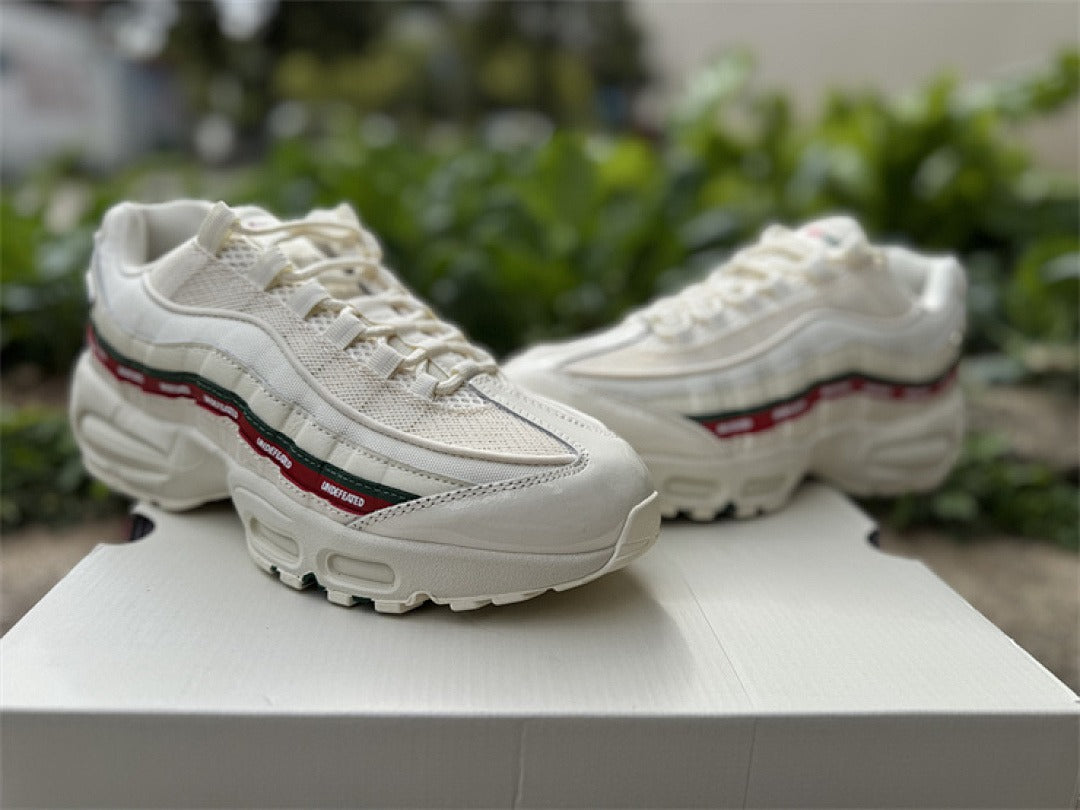 Nike Air Max 95 – Design-Inspired "Undefeated White Sail" Custom Tribute Build AM95-UNDFTD-012