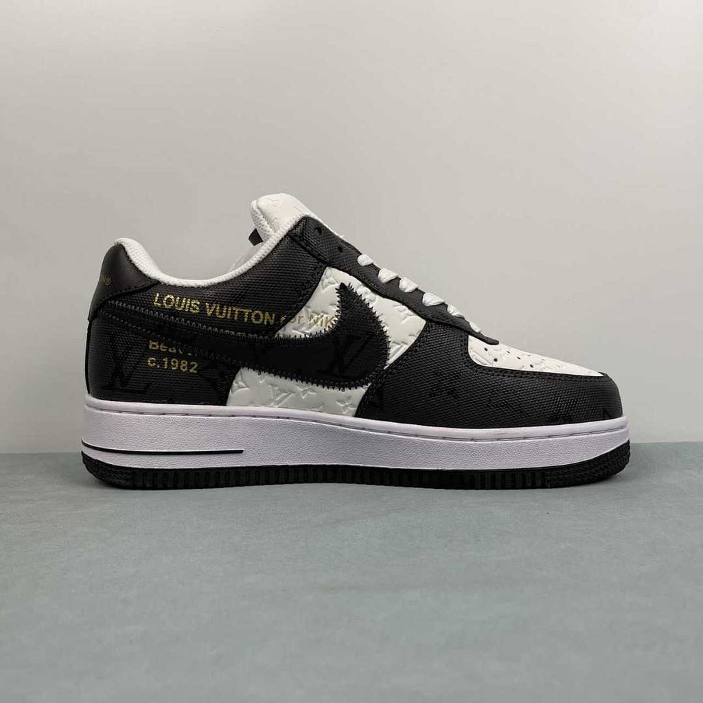 Air Force 1 Low – Design-Inspired “Virgil's: Off‑White" Pack - Grey / Yellow / White / Blue Custom Tribute Build AF1-002