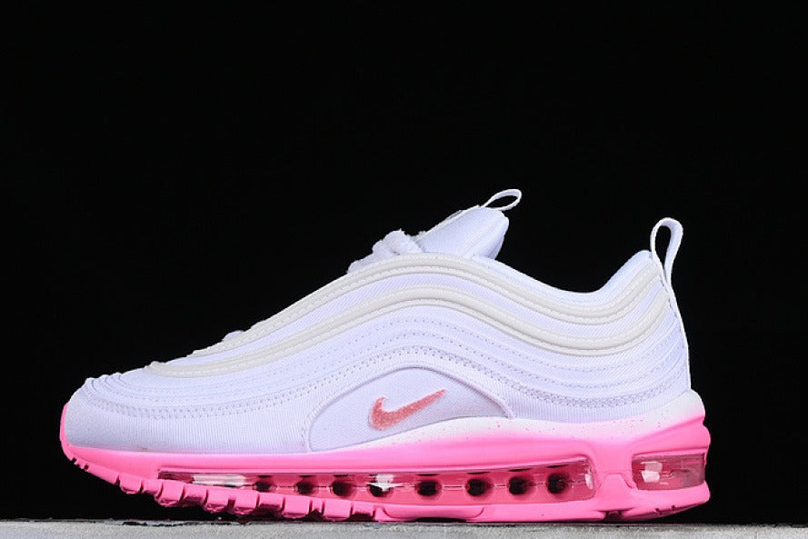 Nike Air Max 97 Design-Inspired — "White Laser Pink" Custom Tribute AM97-WHTPNK-046