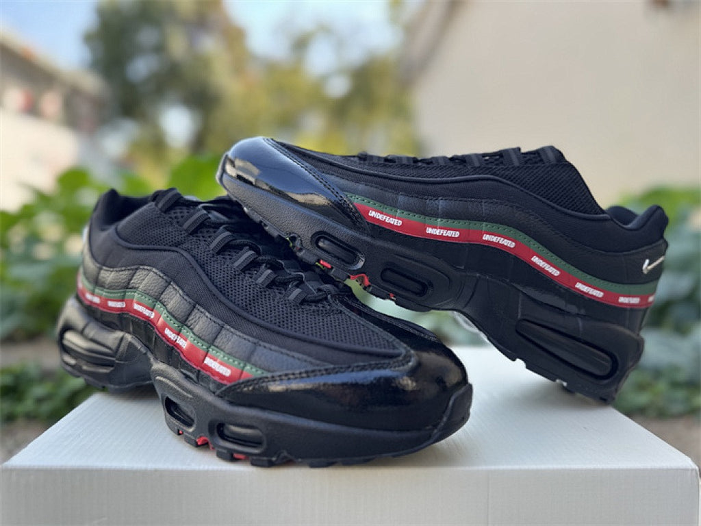 Nike Air Max 95 – Design-Inspired "Undefeated Black Green Red" Custom Tribute Build AM95-UNDFTD-011