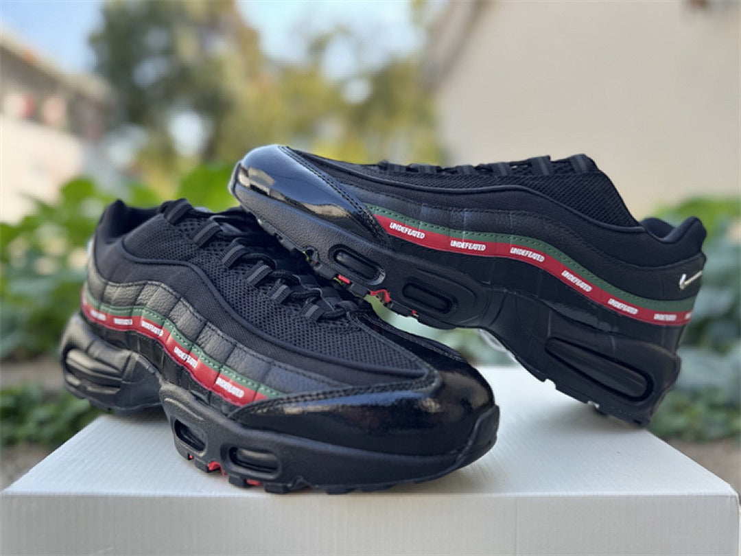 Nike Air Max 95 – Design-Inspired "Undefeated Black Green Red" Custom Tribute Build AM95-UNDFTD-011