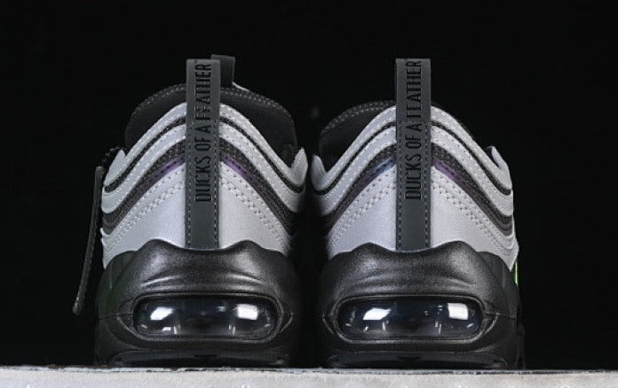 Air Max 97 – Design‑Inspired " Ducks PE" Silver -  Custom Tributes  AM97‑DUCKSLVR