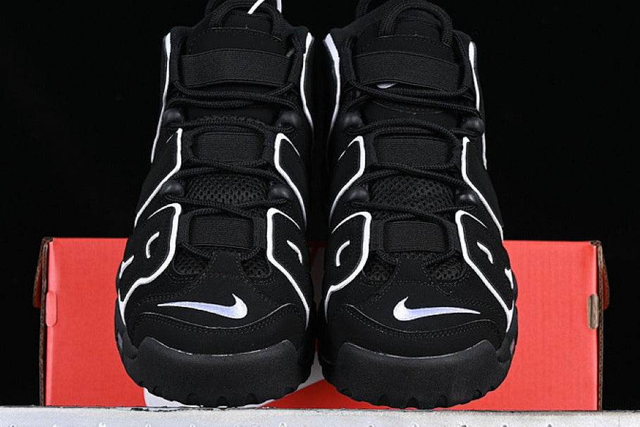 Air Max Uptempo - Design‑Inspired "Black and White" Tributes AMUPTEM-BLKWHT