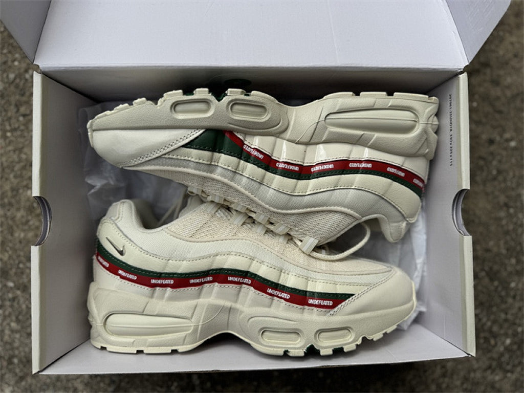 Nike Air Max 95 – Design-Inspired "Undefeated White Sail" Custom Tribute Build AM95-UNDFTD-012