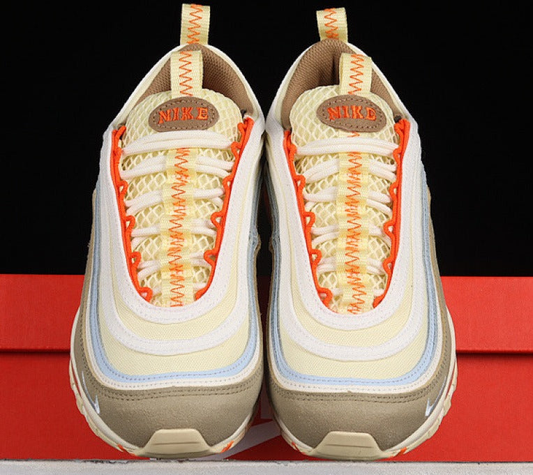 Nike Air Max 97 Design-Inspired — "Cream Khaki" Custom Tribute AM97-CRKHK-048