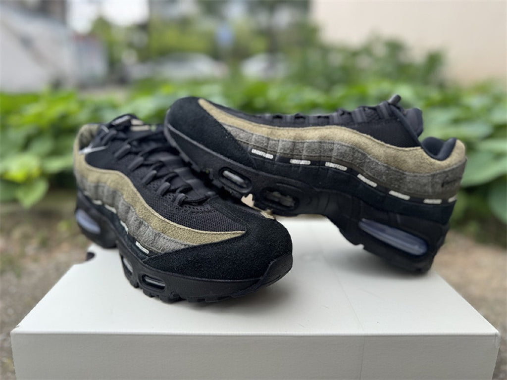 Nike Air Max 95 – Design-Inspired "Undefeated Black Olive" Custom Tribute Build AM95-UNDFTD-013