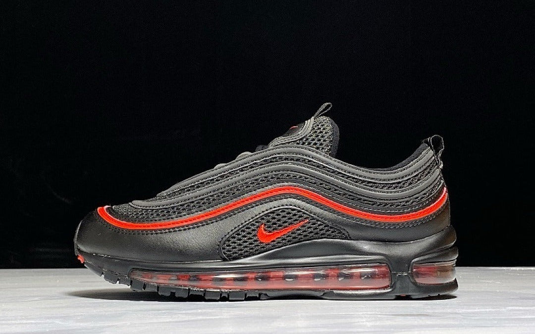 Nike Air Max 97 – Design-Inspired "Black Flame" Custom Tribute AM97-BLKFLM-008