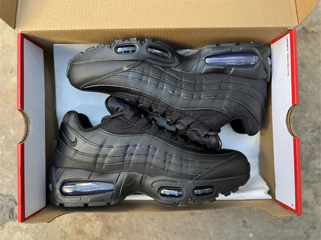 Nike Air Max 95 – Design-Inspired "Triple Black" Custom Tribute Build AM95-TRPBLK-004